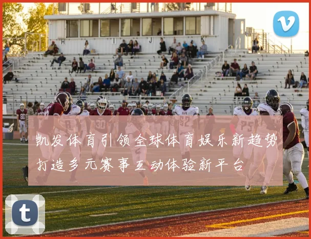 凯发体育引领全球体育娱乐新趋势打造多元赛事互动体验新平台